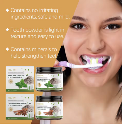 Natural Bentonite Clay Teeth Powder